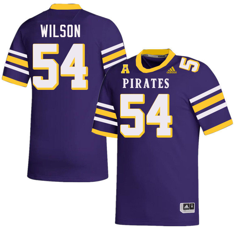East Carolina Pirates #54 Zion Wilson College Football Jerseys,Uniforms-Alternate Purple